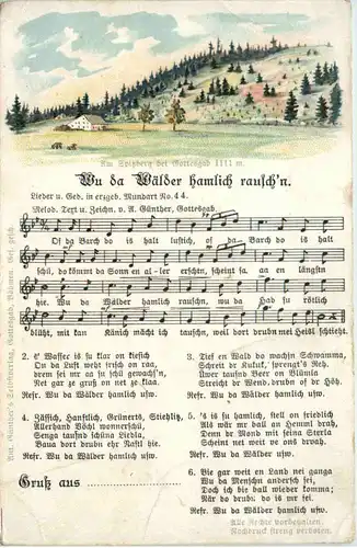 Spitzberg bei Gottesgab - Böhmen -654884