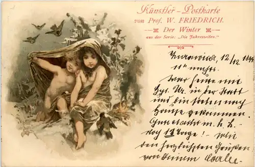 Künstler AK Prof. W. Friedrich -655044