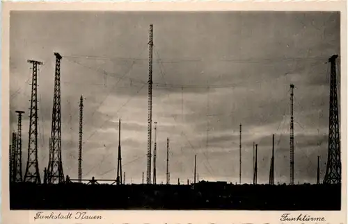 Funkstadt Nauen - Funktürme -654962