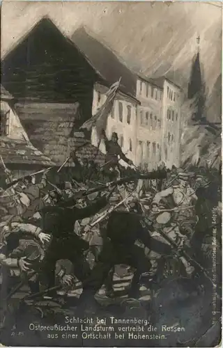 Schlacht bei Tannenberg - Ostpreussischer LAndsturm -655264