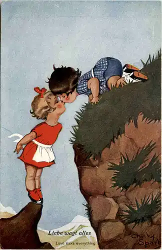 Kinder - Künstler AK Chicky Spark -655176