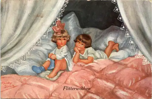 Kinder - Künstler AK Chicky Spark -655172