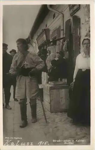 Strassenleben in Kalusz - Bettler - Ukraine -655252