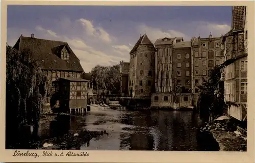 Lüneburg - Blick nach der Albtsmühle -655384