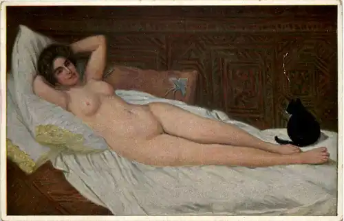 Erotik - Künstler Ak S. Glücklich -655448