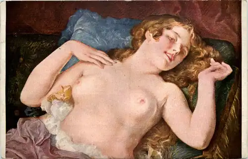 Erotik - Künstler AK Scalbert -655444
