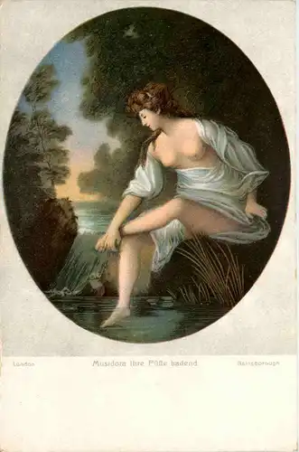 Erotik - Künstler AK Gainsborough -655492