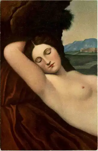 Erotik - Künstler AK Giorgione -655486