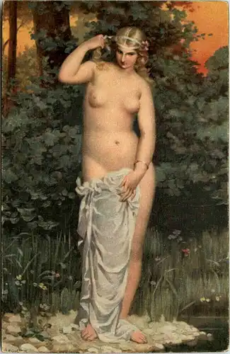 Erotik - Künstler AK Gleyre -655490