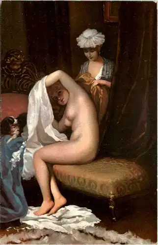 Erotik - Künstler AK Fragonard -655488