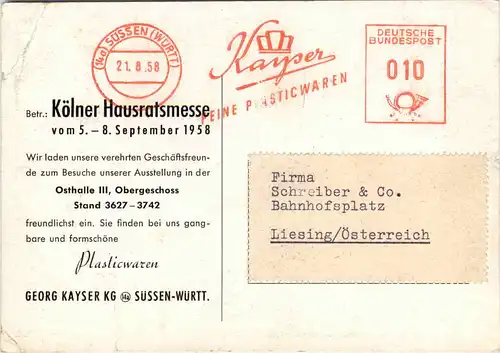 Werbung Kayser Plastics -655572