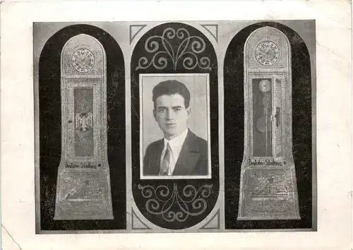 Wunderuhr aus Strichhölzern - Koblenz -655550