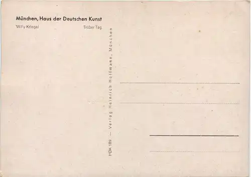 München - Haus der Deutschen Kunst - Willy Kriegel -655576