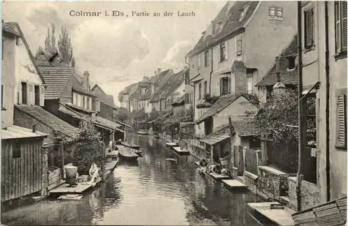 Colmar im Elsass - Partie an der Lauch -655594