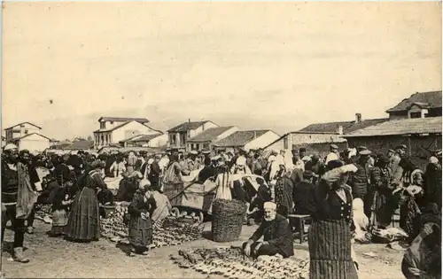 Markttag in Skoplje Ueskueb - Nordmazedonien -655616