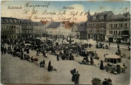 Rudolstadt - Marktplatz -655642