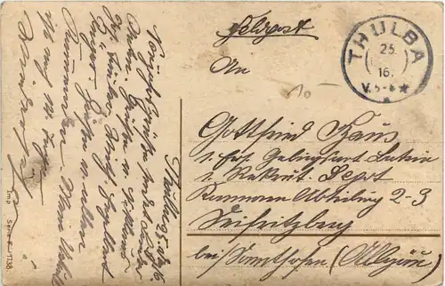 Holzfäller gelaufen in Thulba -655696