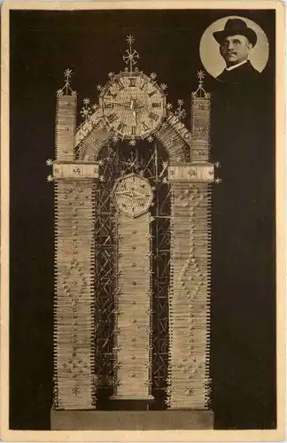 Goslar - Kunstuhr aus Stohhalmen -655800