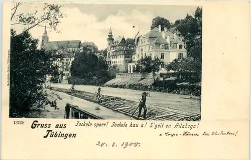 Gruss aus Tübingen - Flösser -655934
