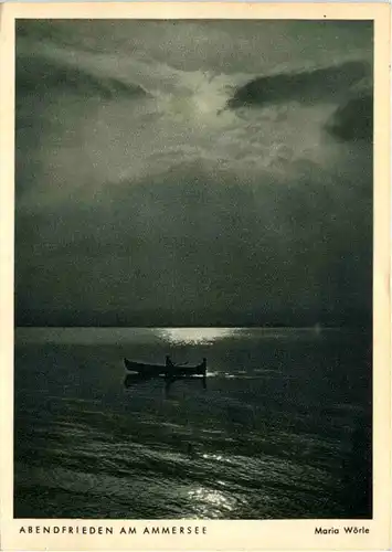 Der Ammersee, Abendfrieden -534648