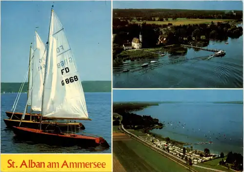 Der Ammeersee, St.Alban bei Diessen -534790