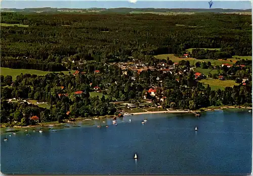 Der Ammersee, Riederau, mit dem Strandbad -534980