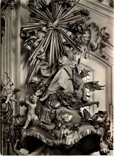 Der Ammersee, Diessen, Kirche , Schalldeckel der Kanzel -534948