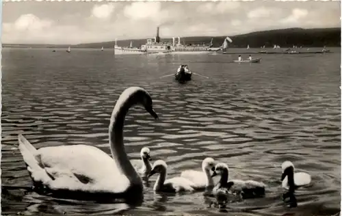 Am Ammersee, Idyll mit der MS Augsburg -535408