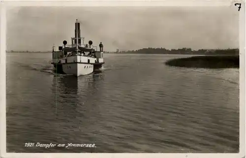 Der Ammersee, Dampfer -535364