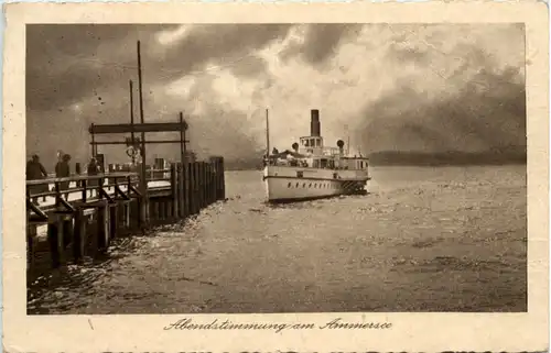 Der Ammersee, Abendstimmung -535382