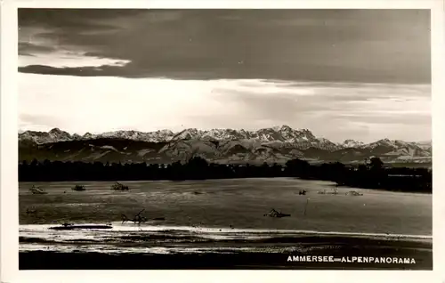 Der Ammersee, Alpenpanorama -535292