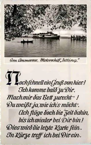 Am Ammersee, MS Utting -535656