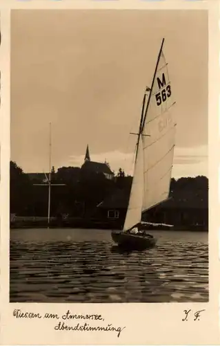 Am Ammersee, Diessen, Abendstimmung -536014