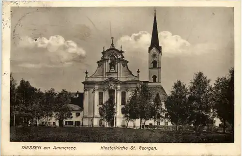 Am Ammersee, Diessen, Klosterkiche St. Georgen -535984