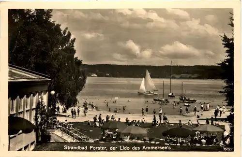 Am Ammersee, Unter-Schondorf, Strandbad Forster -536358