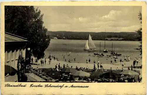 Am Ammersee, Unter-Schondorf, Strandbad Forster -536412