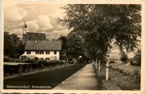 Am Ammersee, Unter-Schondorf, Strandpartie -536446