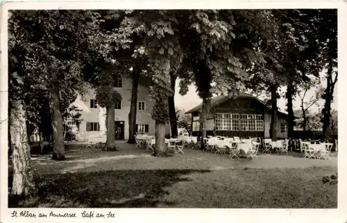 Ammersee, Diessen, St. Alban, Cafe am See -536686