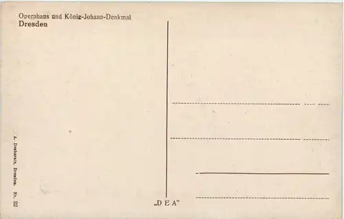 Dresden, Kgl. Opernhaus, König-Johann-Denkmal -537018