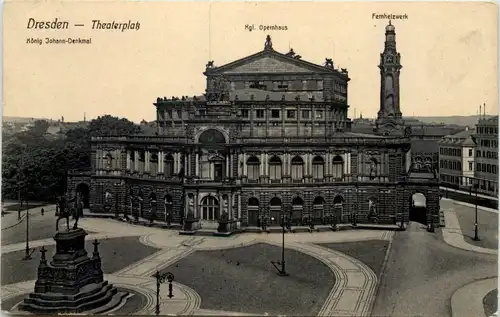 Dresden, Theaterplatz -537010