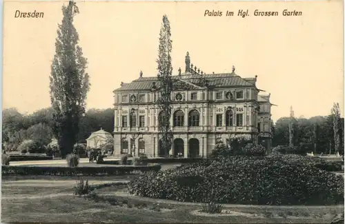 Dresden, Kgl. grosser Garten, Palais -537078