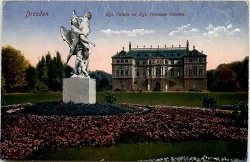 Dresden, Kgl. grosser Garten, Palais -537066