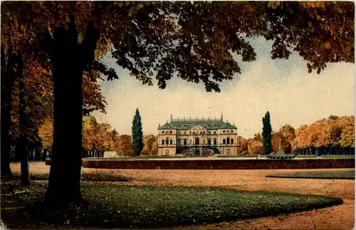 Dresden, Kgl. grosser Garten, im Herbst -537098