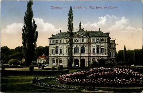 Dresden, Kgl. grosser Garten, Palais -537090