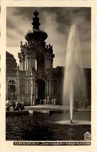 Dresden, Zwinger, Kronentor -537404