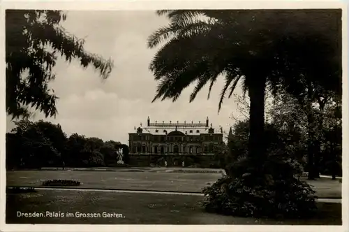 Dresden, Kgl. grosser Garten, Palais -537084