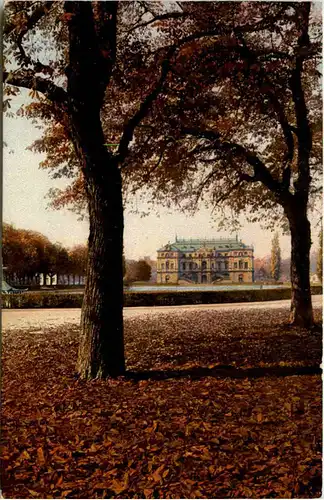 Dresden, Kgl. grosser Garten, im Herbst -537104