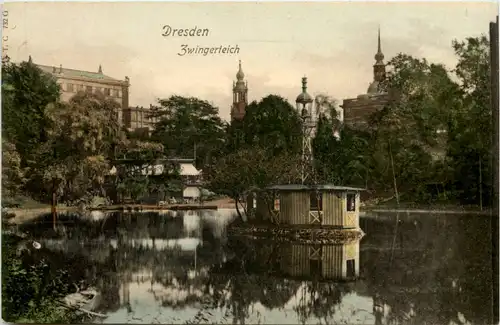 Dresden, Zwingerteich -537358