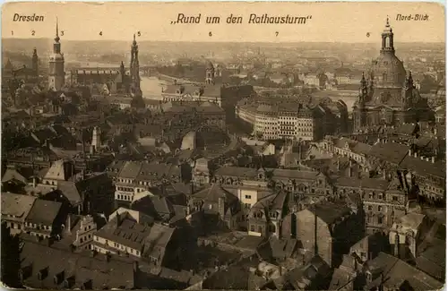 Dresden, Rund um den Rathausturm -537314