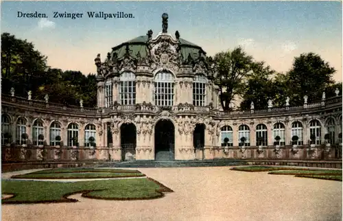 Dresden, Zwinger Wallpavillon -537378